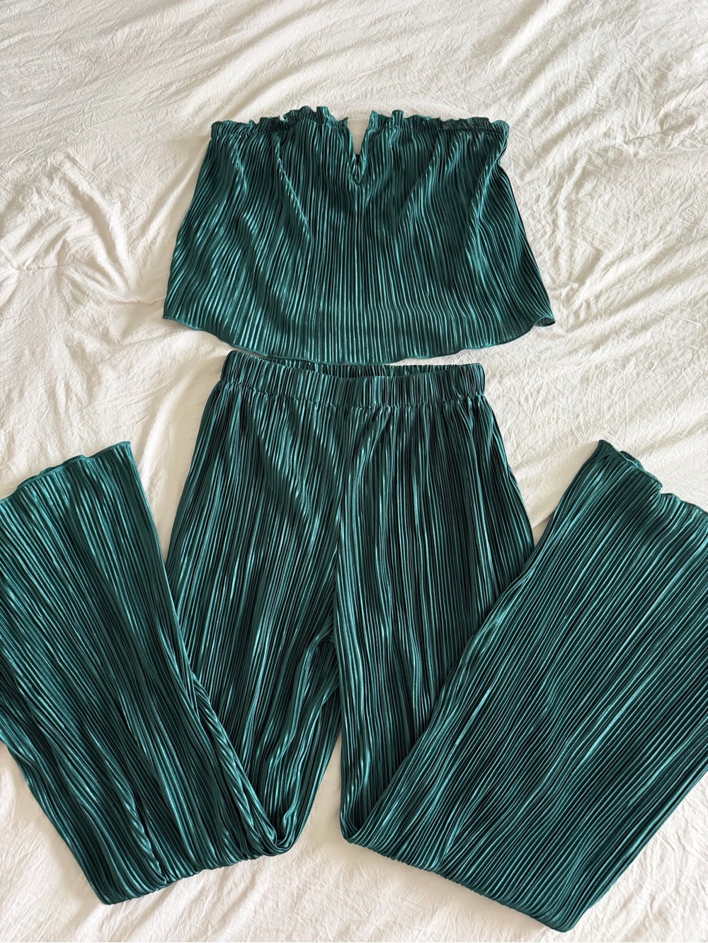 SHEIN Women’s Teal Two-Piece Set